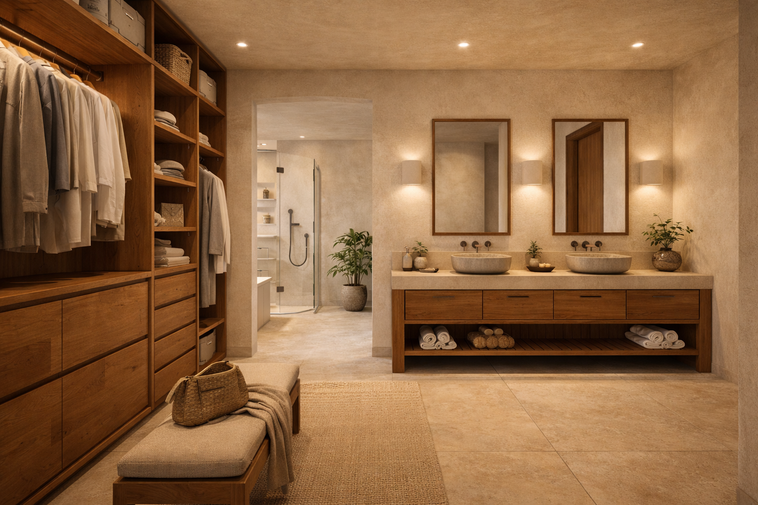 Tulum Master Wardrobe